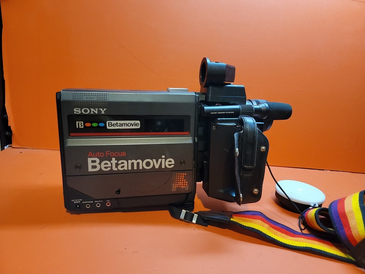 Vintage Rare Sony Betamovie Beta Camcorder ~ BMC-200P~ Read