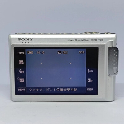 Sony Cyber Shot DSC-T70 8.1MP 3x Optical Zoom CCD Digital Camera