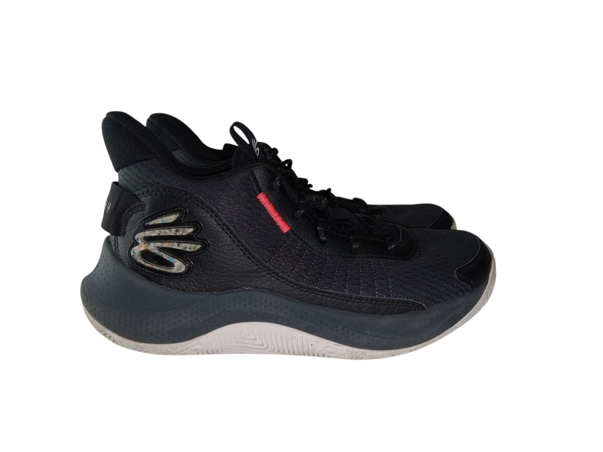 Under Armour UA CURRY 3Z7 Basketball Shoes 3026622-100 Black/Grey