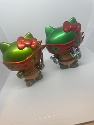 Hello Kitty x Teenage Mutant Ninja Turtles Collaboration Metallic