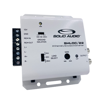 Solid Audio 2-Channel Active Line Output Converter with Auto Turn
