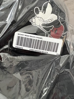 IN HAND Supreme X Number Nine Mickey 5 Panel Mesh Hat Fast Free