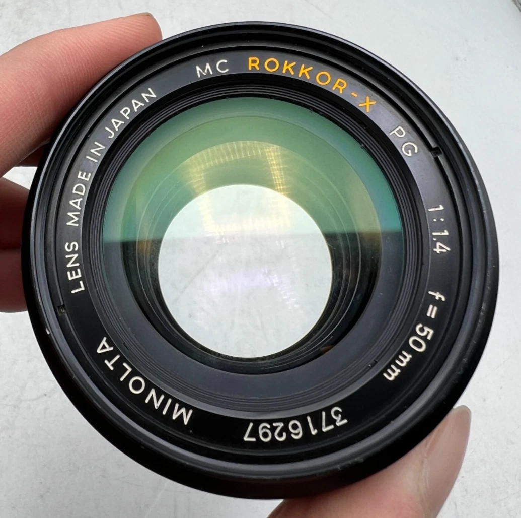 バブルボケ】動作◎ ミノルタ New MD 50mm F1.4 309 Minolta MD f/1.4