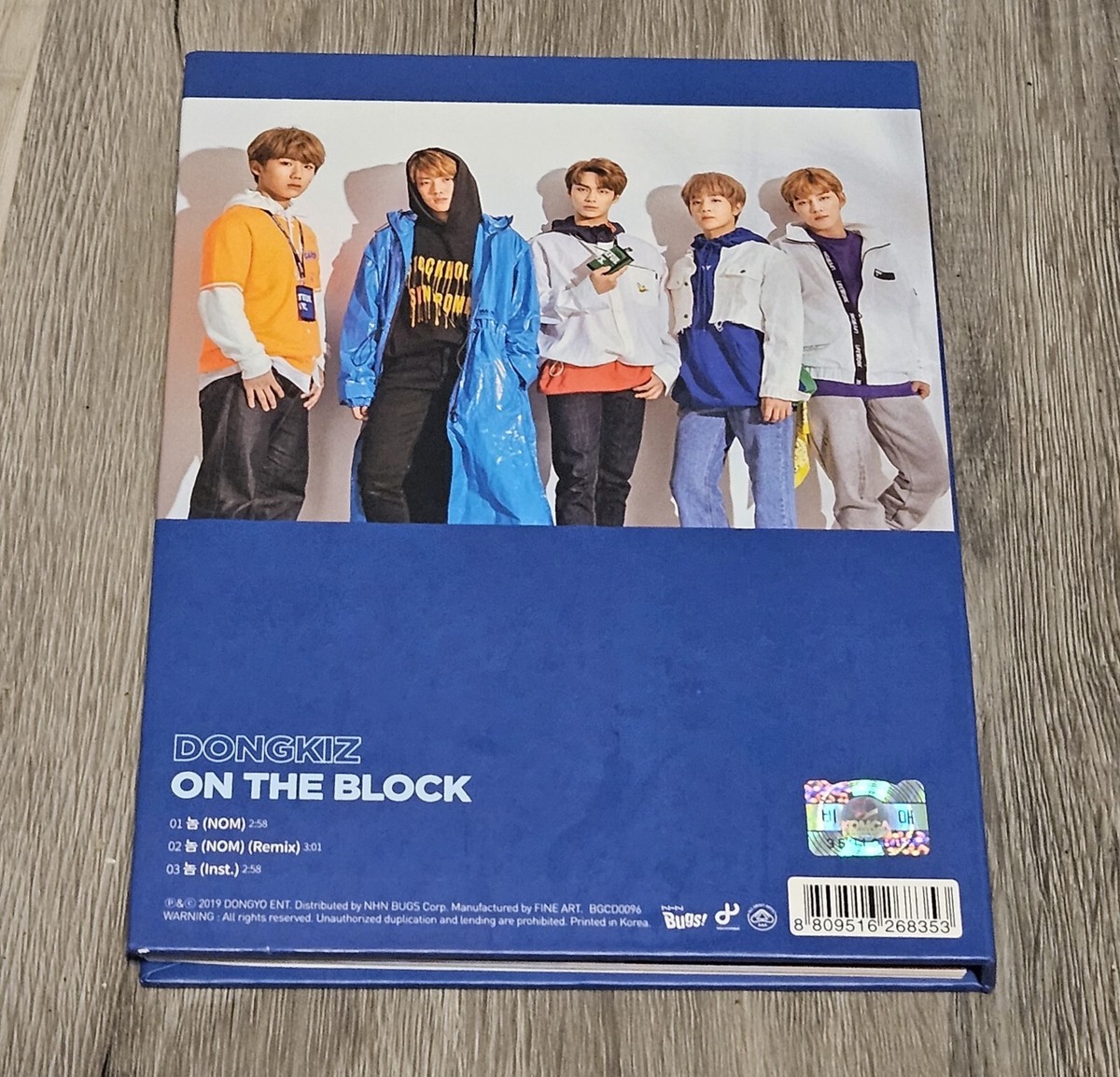 DKZ Dongkiz On The Block First EP SIGNED *UNSEALED NO PC* | eBay