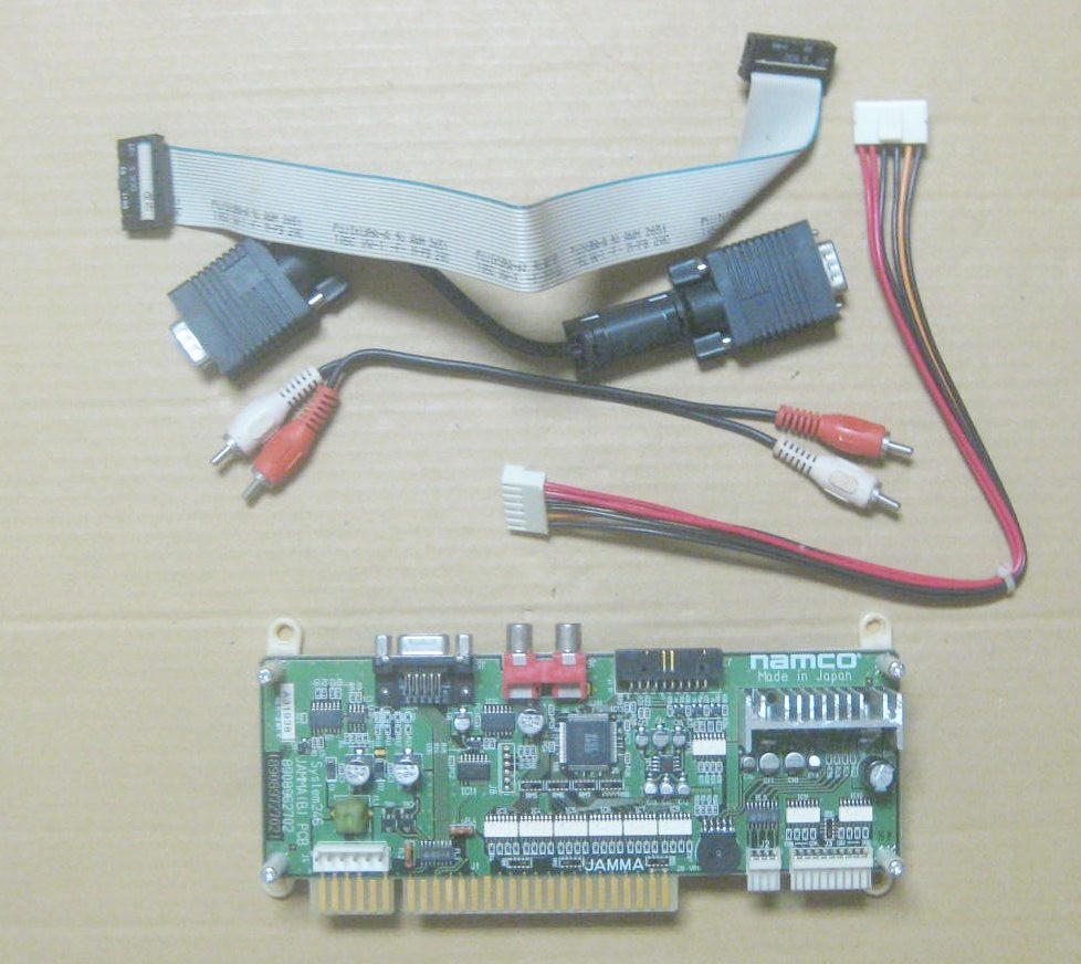 NAMCO System 246 JAMMA Converter I/O Board JAMMA(B) PCB Japan AS