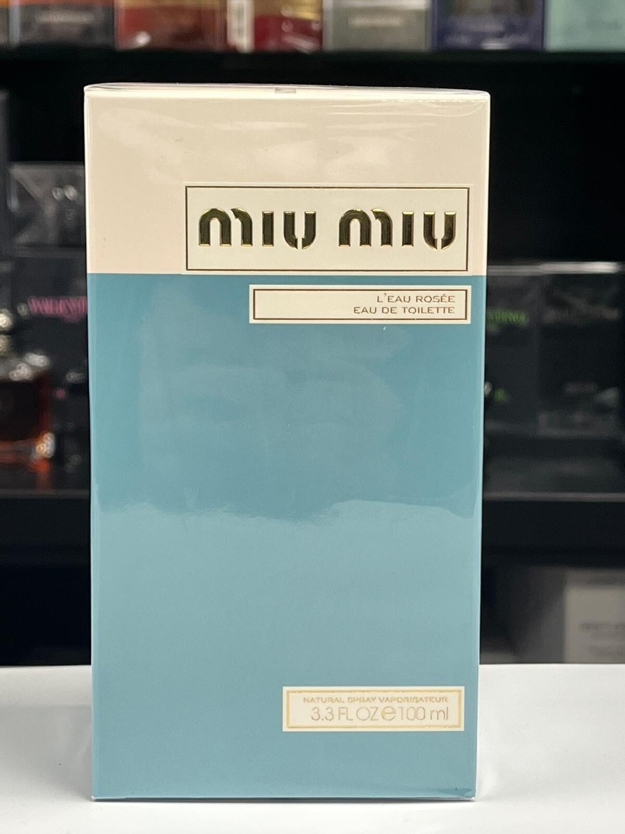 Miu Miu Leau Rosee Eau de Toilette for Women 3.3 fl. oz. / 100ml