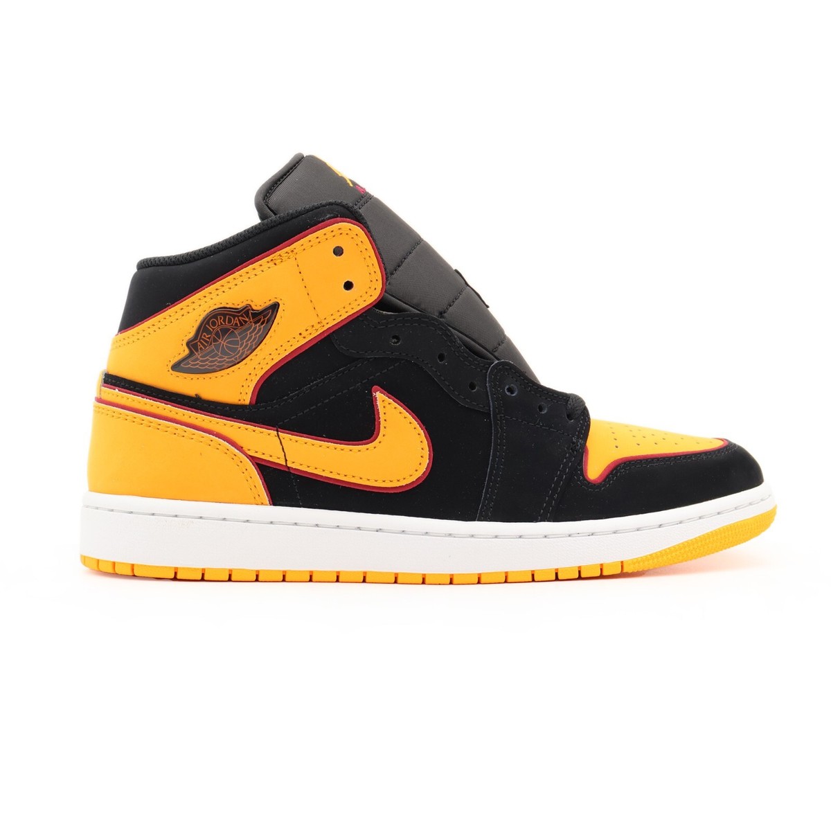 Size 9.5 - Air Jordan 1 SE Mid Vivid Orange for sale online | eBay