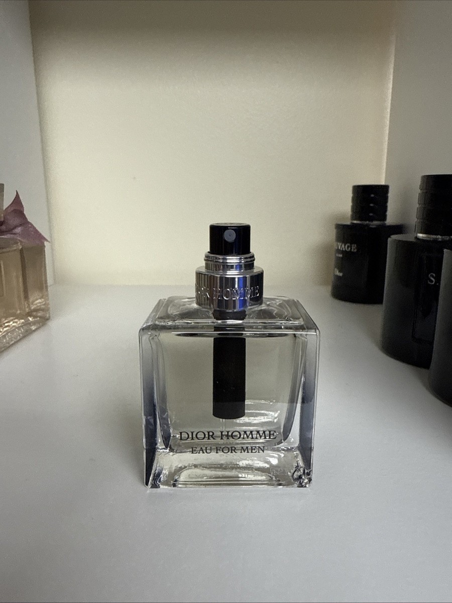 Dior Homme Eau for Men Eau De Toilette Spray 1.7 oz 50 ML No Top