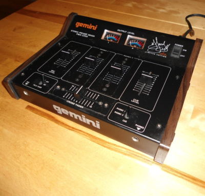 Gemini Stereo PreAmp Mixer PMX-2200 DJ Jazzy Jeff Signature Series