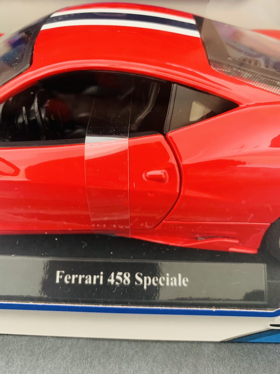 Maisto Ferrari 458 Speciale Diecast 1:18 Car Figure *SPECIAL