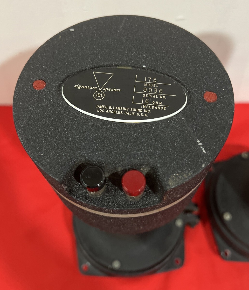 JBL LE175 16 OHM DRIVER WITH JBL 1217-1290 HORN | eBay