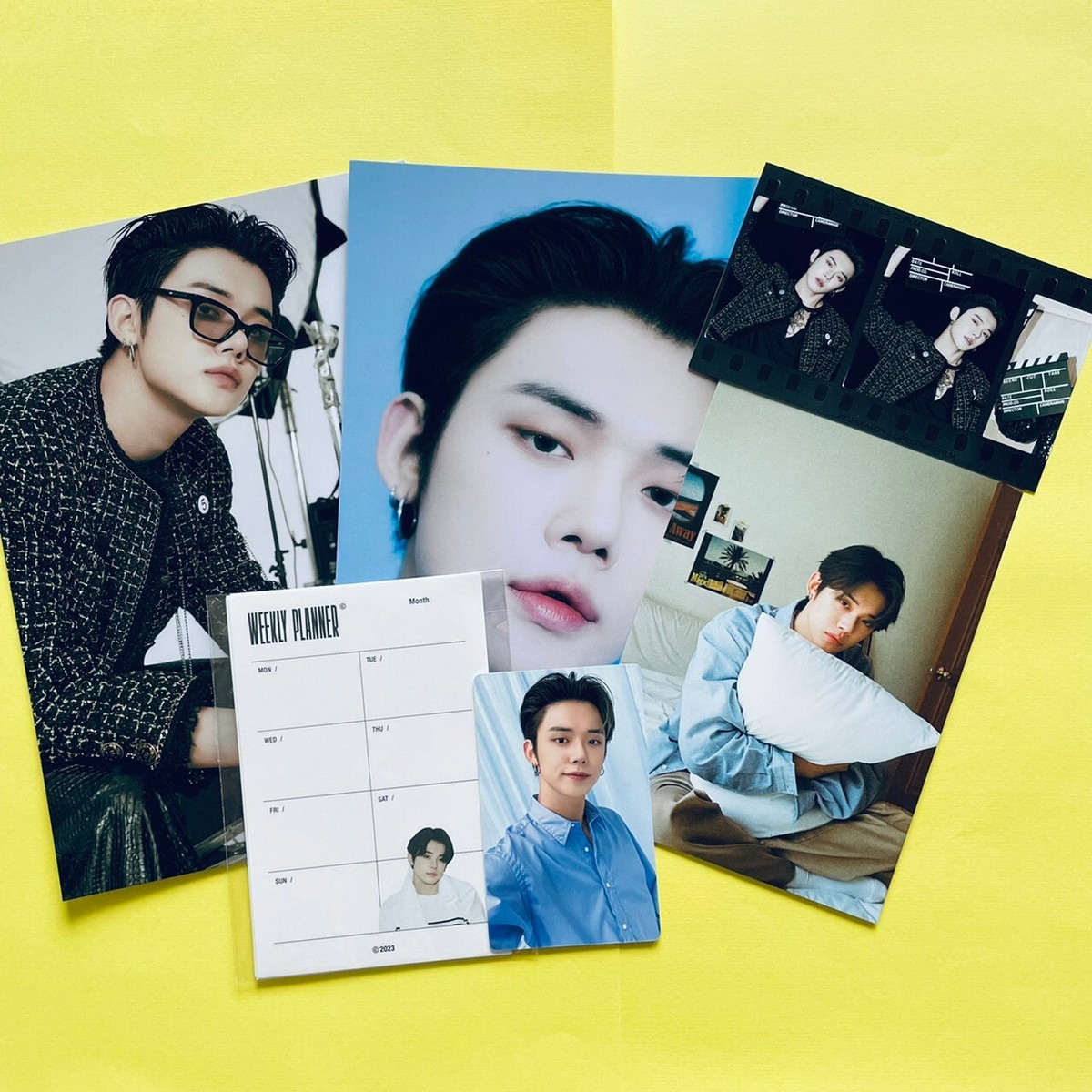 TXT YEONJUN Official photo card TOMORROW X TOGETHER 2023 Season's