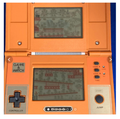 Nintendo Game & Watch DONKEY KONG Multi Screen Orange from japan