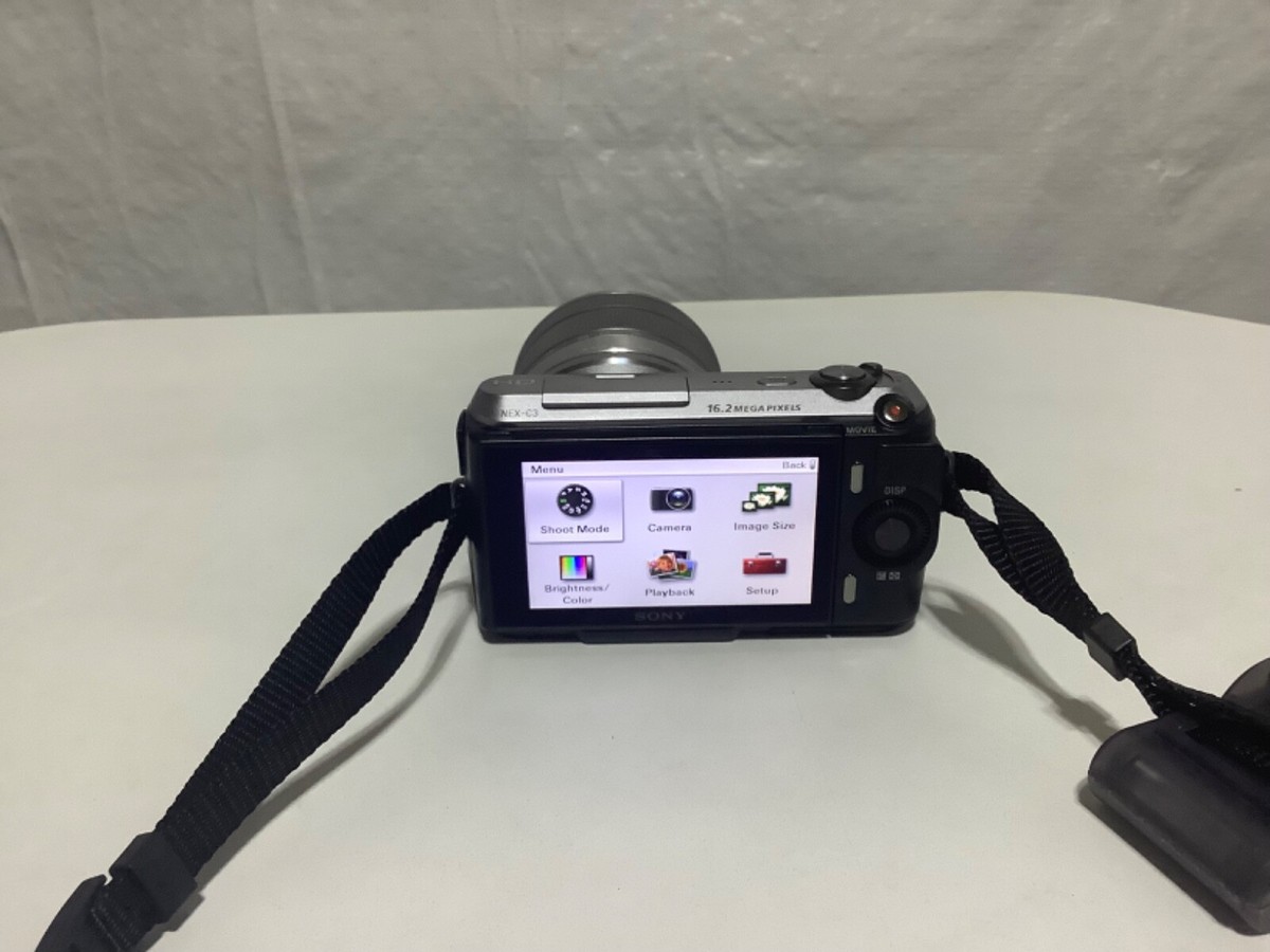 Sony Alpha NEX-C3 16.2MP Digital Camera - Black (Kit w/ 18-55mm