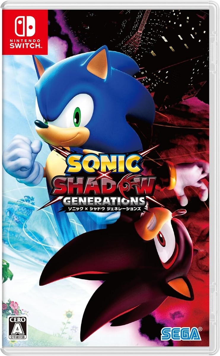 Sonic x Shadow Generations (Nintendo Switch) Japan Import [Multi