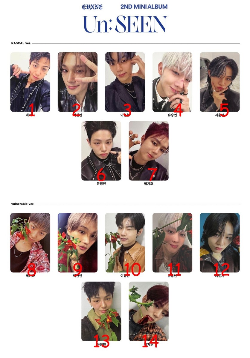 evnne un:seen 対面 トレカ ktown4u ktown4u.com : EVNNE - 2ND MINI