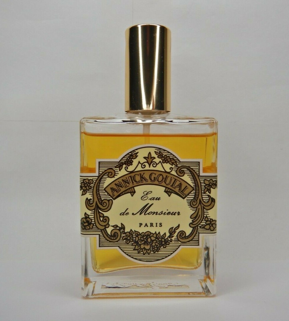 Annick Goutal Eau de Monsieur Spray 3.4oz 100ml EDT Vintage RARE