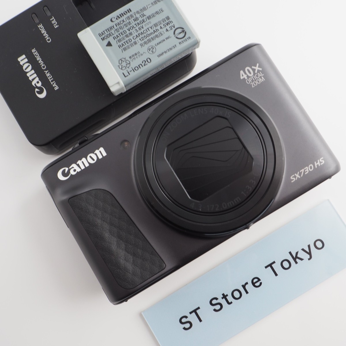 Mint] Canon PowerShot SX730 HS Digital Camera black w/Battery