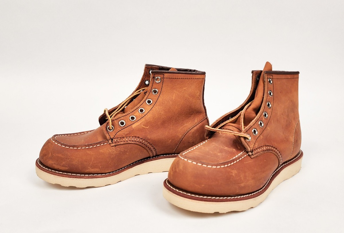 Red Wing 4575 Moc Toe Rare Copper Yuma Nubuck 8D US 8 Nordstrom