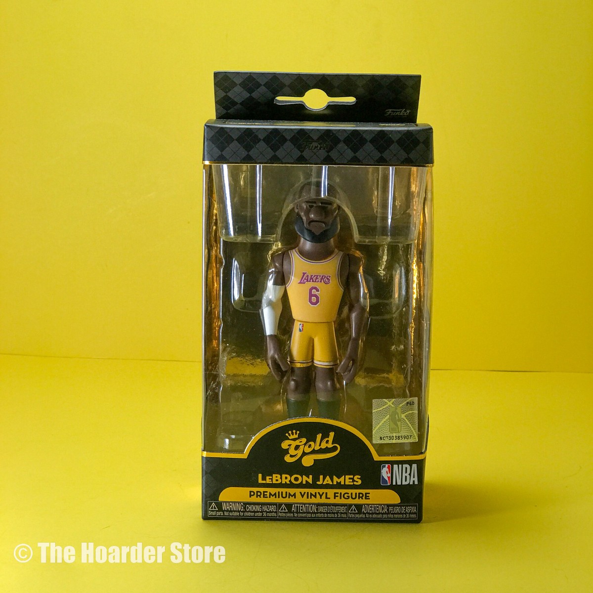 FUNKO GOLD LEBRON JAMES PREMIUM VINYL FIGURE 5