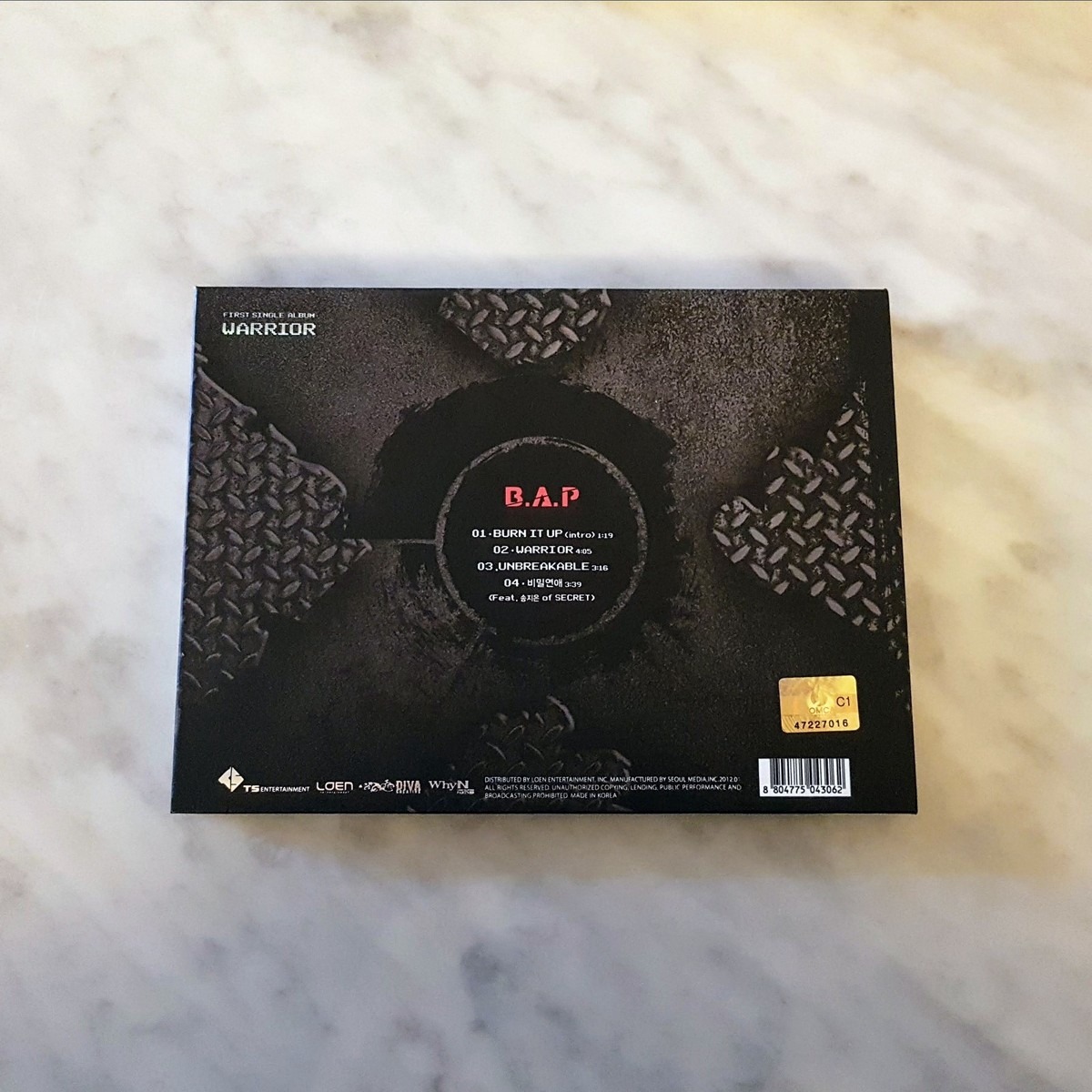 B.A.P. BAP - THE 1ST SINGLE ALBUM : WARRIOR | eBay