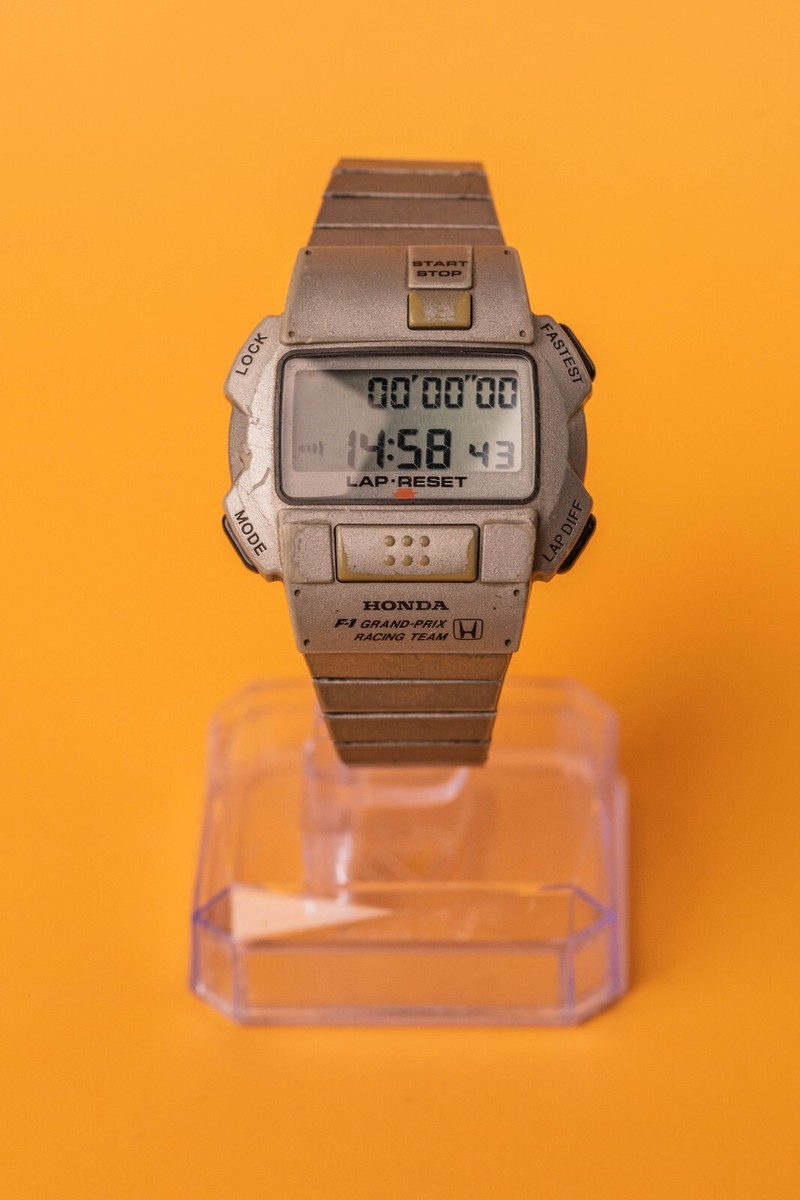 Seiko A781-4050 HONDA Racing F-1 Digital Mens Watch | eBay