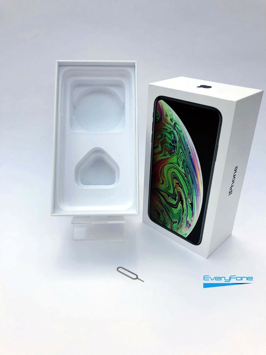 Original iPhone XS MAX empty box only 64GB 256GB 512GB | eBay