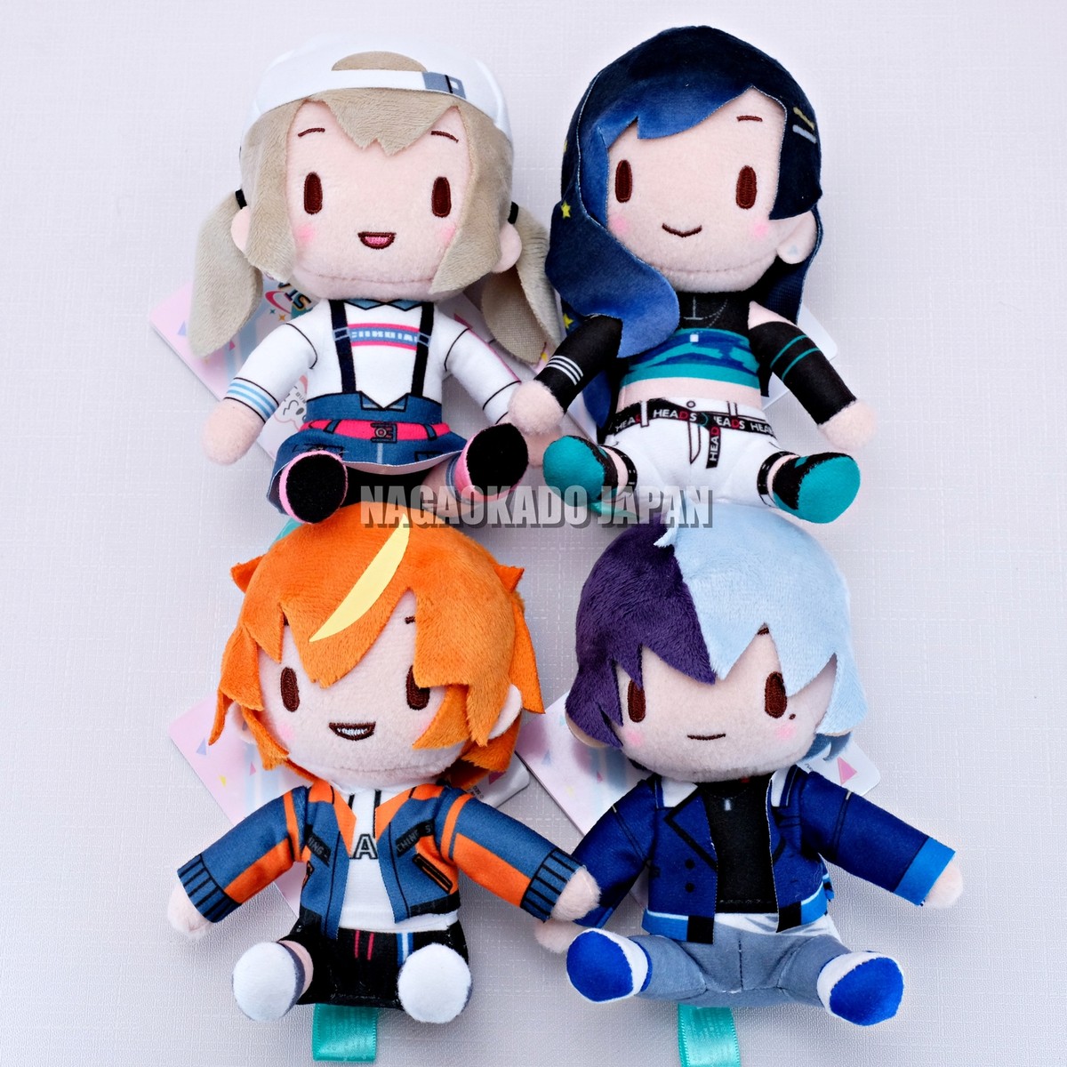 Project Sekai Plush toy Fuwapuchi mini Toya Akito An Kohane Set