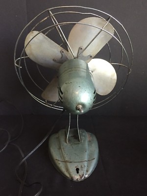 Antique Vintage Zero Model 1275R Electric Fan with Metal Blades | eBay