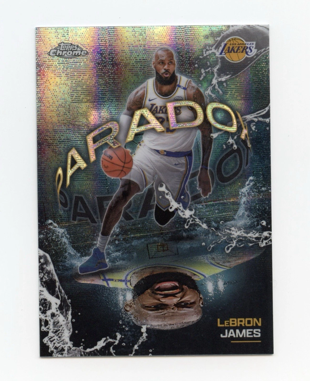 Debate of The Goats's 2025 Topps Chrome LeBron James Paradox #PX-9