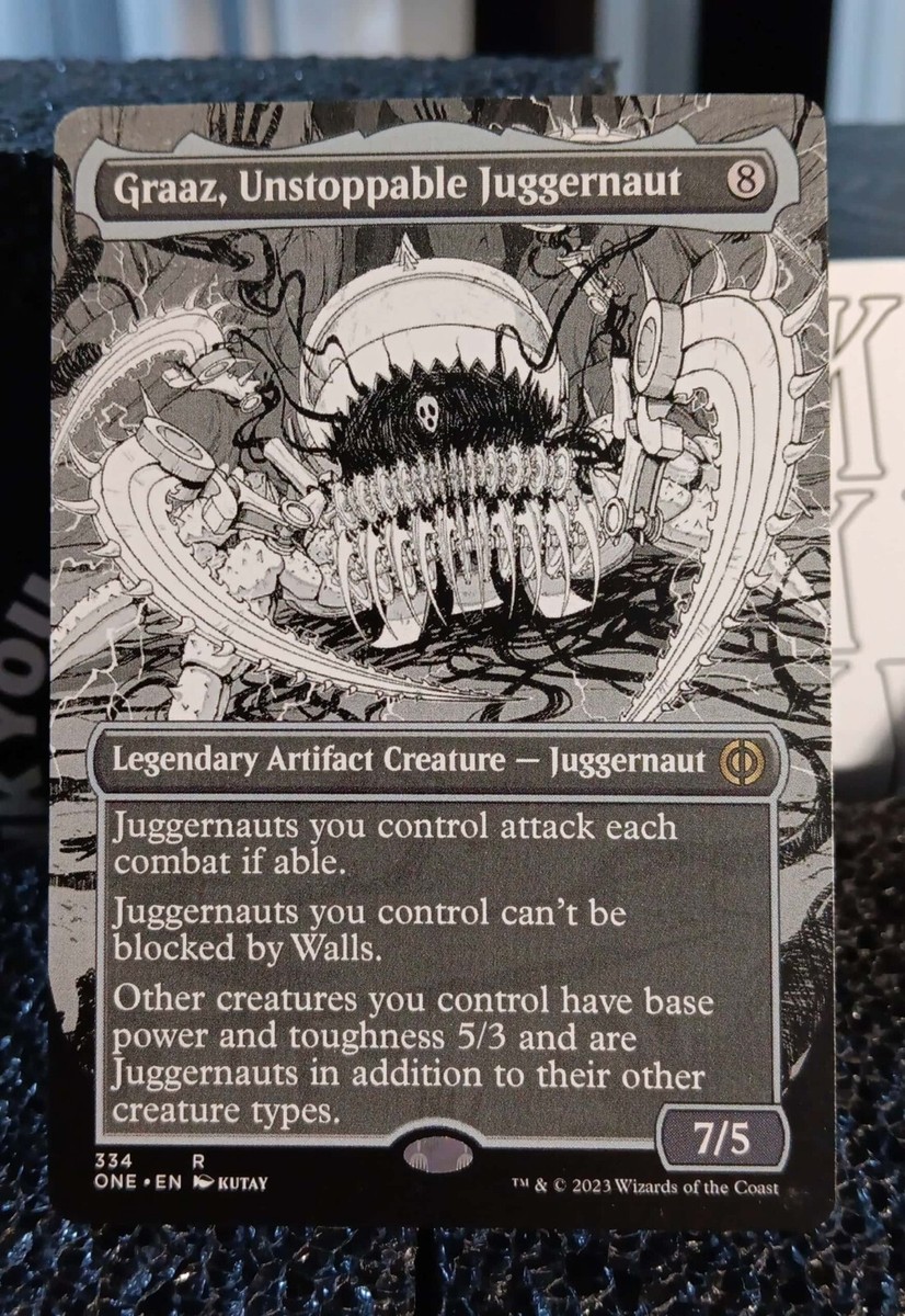 Graaz, Unstoppable Juggernaut 334 Showcase Phyrexia: All Will Be