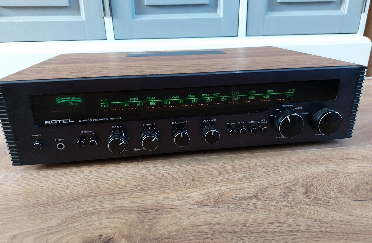 Vintage Rotel RX-402 AM/FM Stereo Receiver | eBay UK