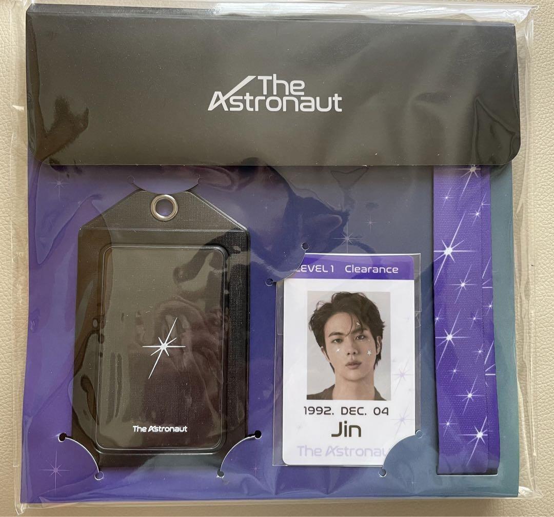 BTS JIN The Astronaut Official ID Card Photocard Holder Set Kpop