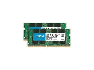 Crucial 64GB Kit (2 x 32GB) DDR4-3200 SODIMM Memory for sale