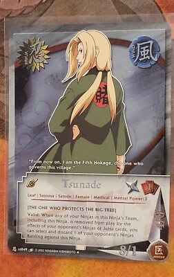Naruto CCG Tsunade us049 Quest for Power [The One Who Protect