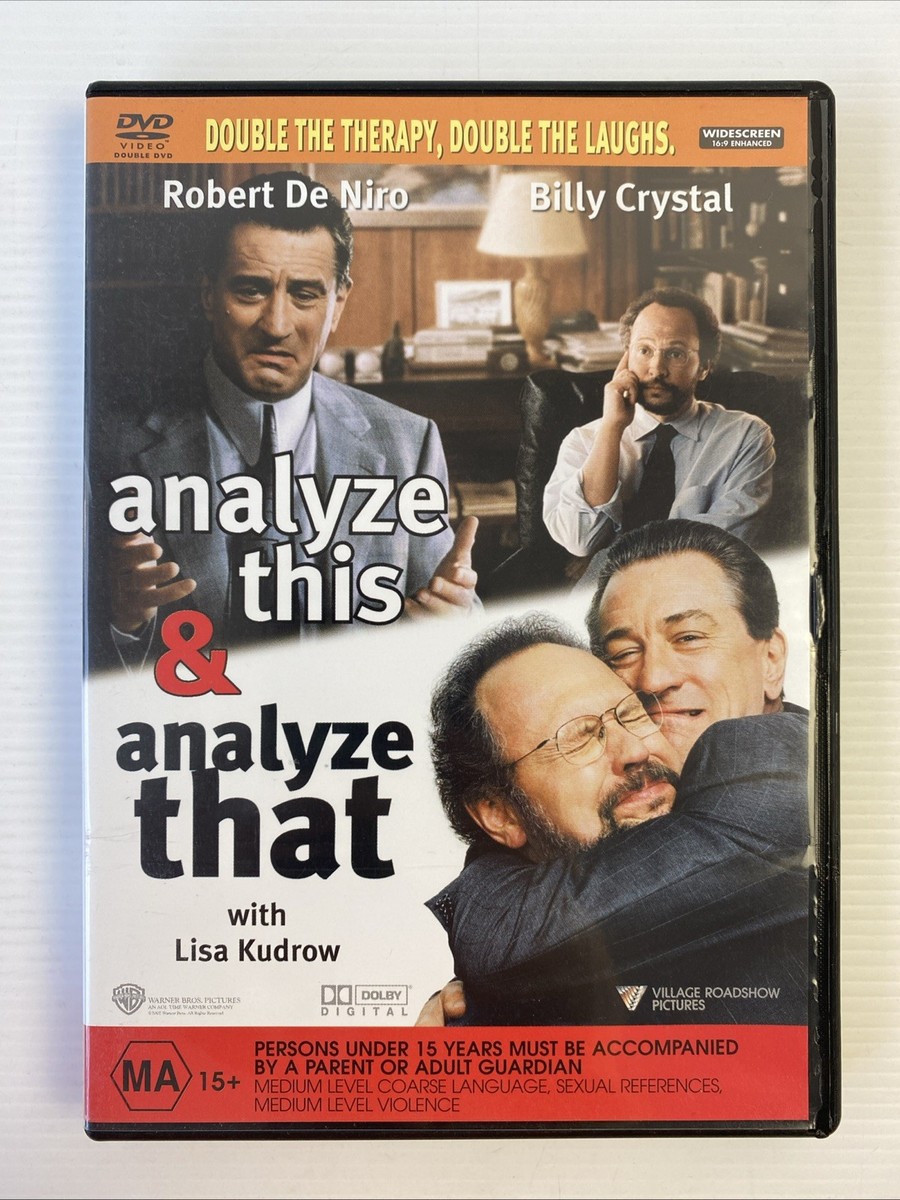 Analyse this / Analyse That (DVD, 1999) for sale online | eBay