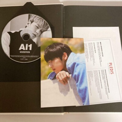 SEVENTEEN 4th Mini Album Al1 Alone 01 Version CD with Photo Book K
