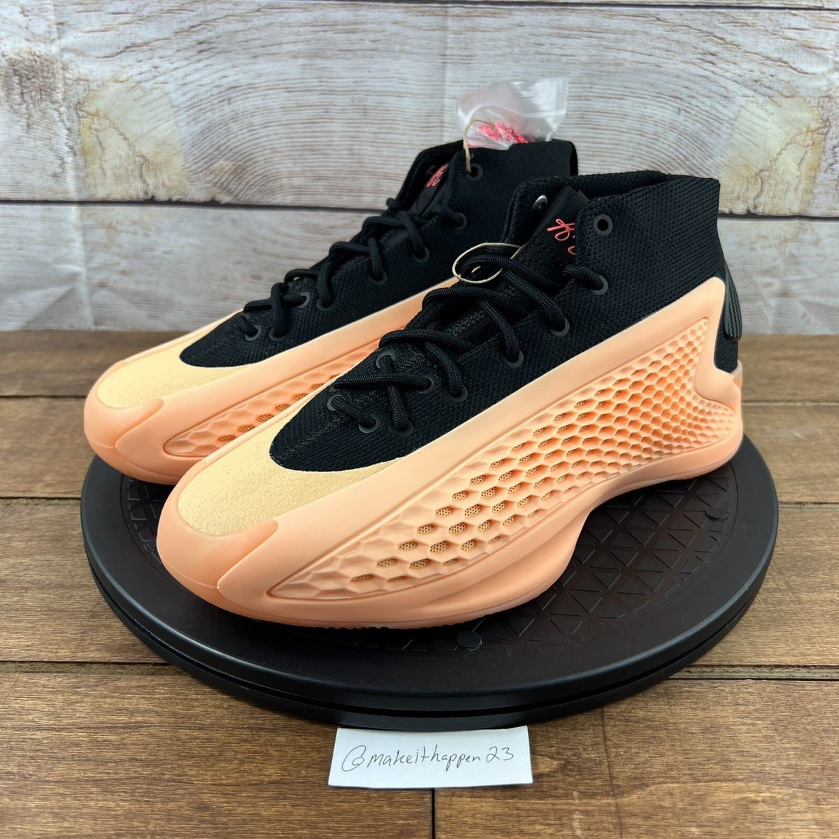 Adidas AE 1 'With Love' Peach Black Anthony Edwards IF1859 Men