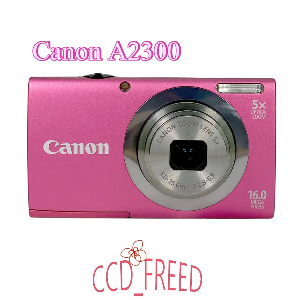 Canon PowerShot A2300 HD Digital Camera 16.0 MP 1080i HD Video