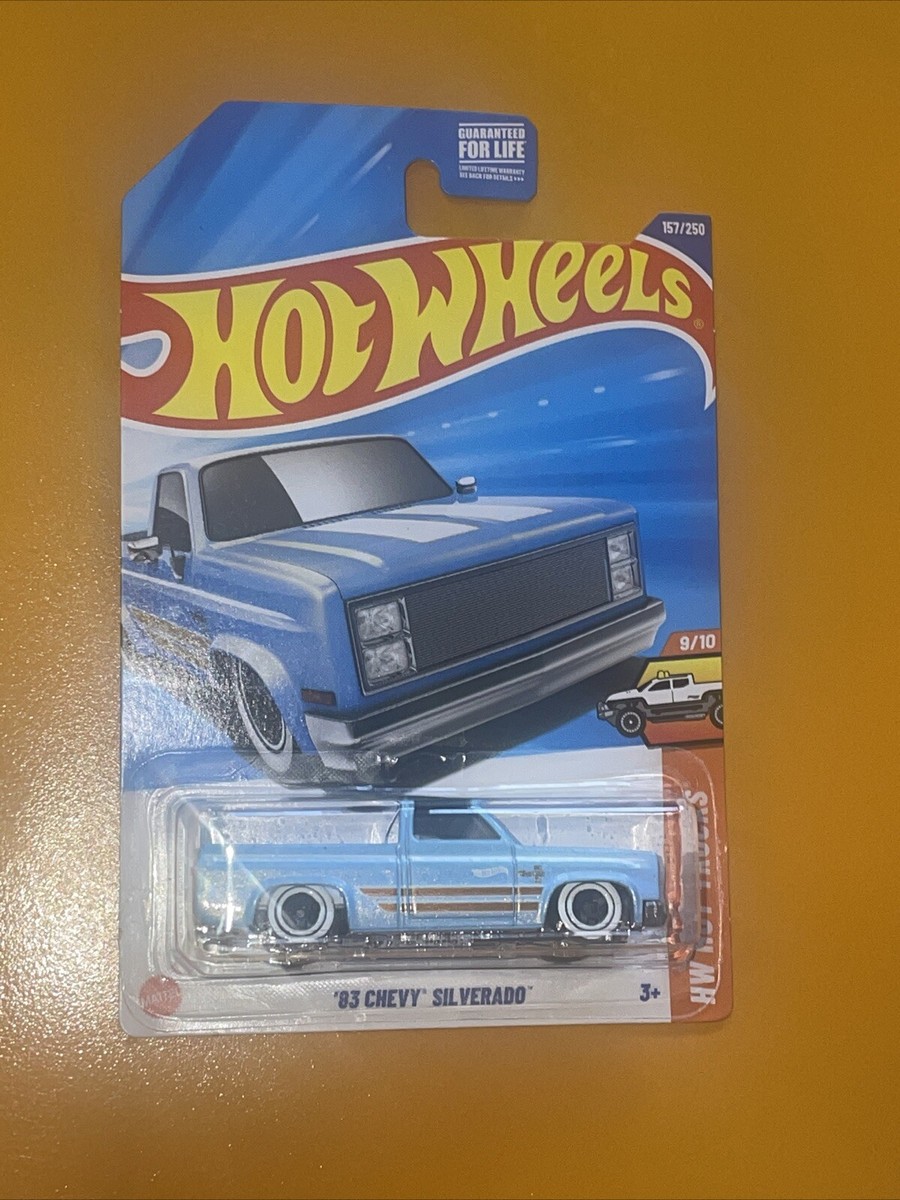 2025 Hot Wheels Blue 83 Chevy Silverado HW Hot Trucks #157 | eBay