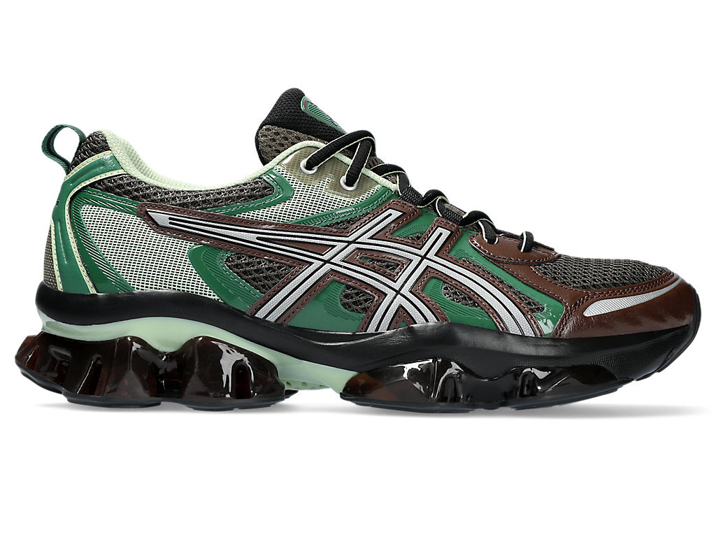 1203A270-251 Asics Gel-Quantum Kinetic Dark Sepia Shamrock Green