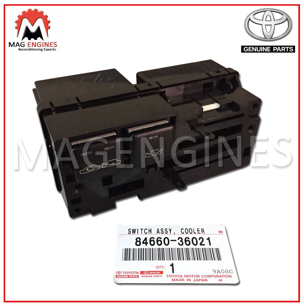 84660-36021 GENUINE OEM SWITCH ASSY, COOLER CONTROL 8466036021 | eBay