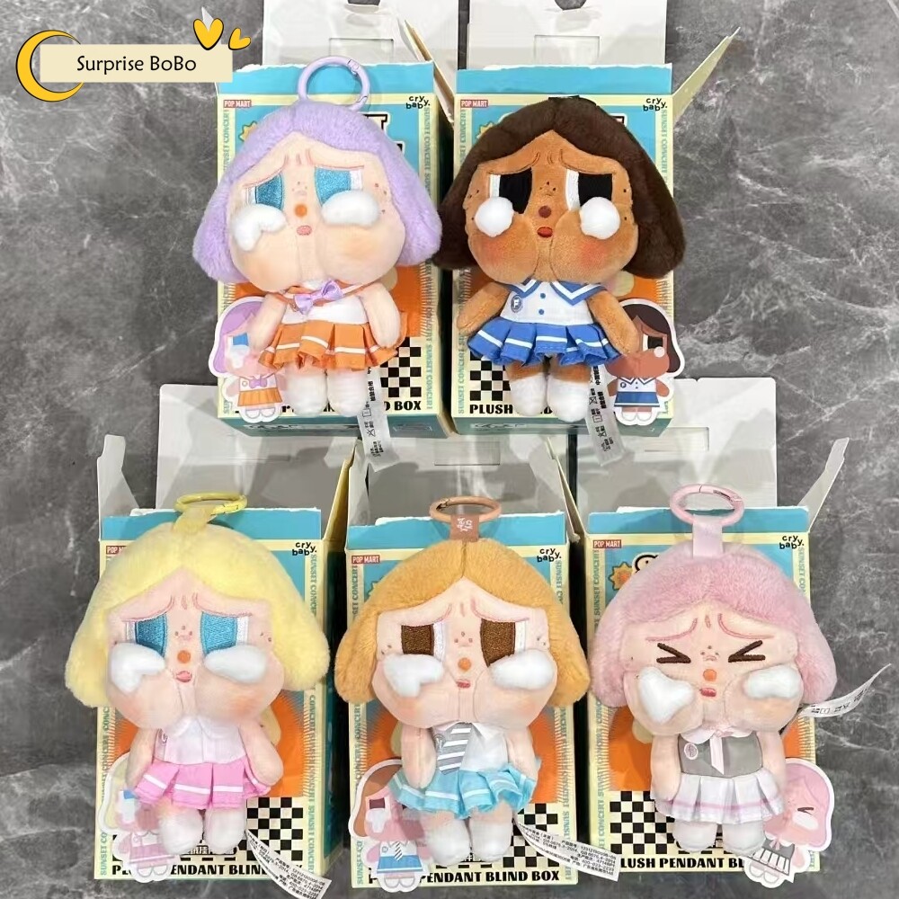 CRYBABY Sunset Concert Club Plush Pendant Blind Box Confirmed