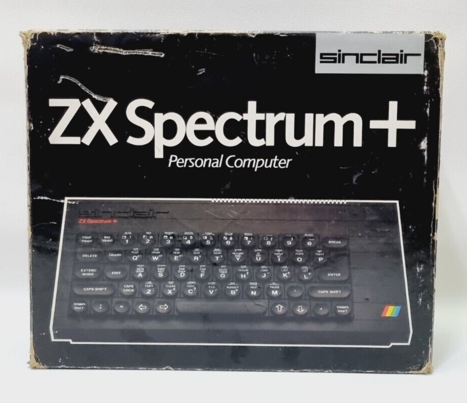 VINTAGE SINCLAIR ZX Spectrum + Personal Computer with box - For