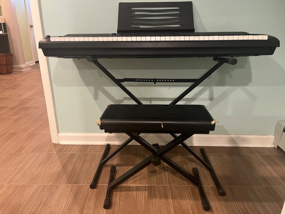 Casio WK-500 electronic keyboard with stand and bench | eBay