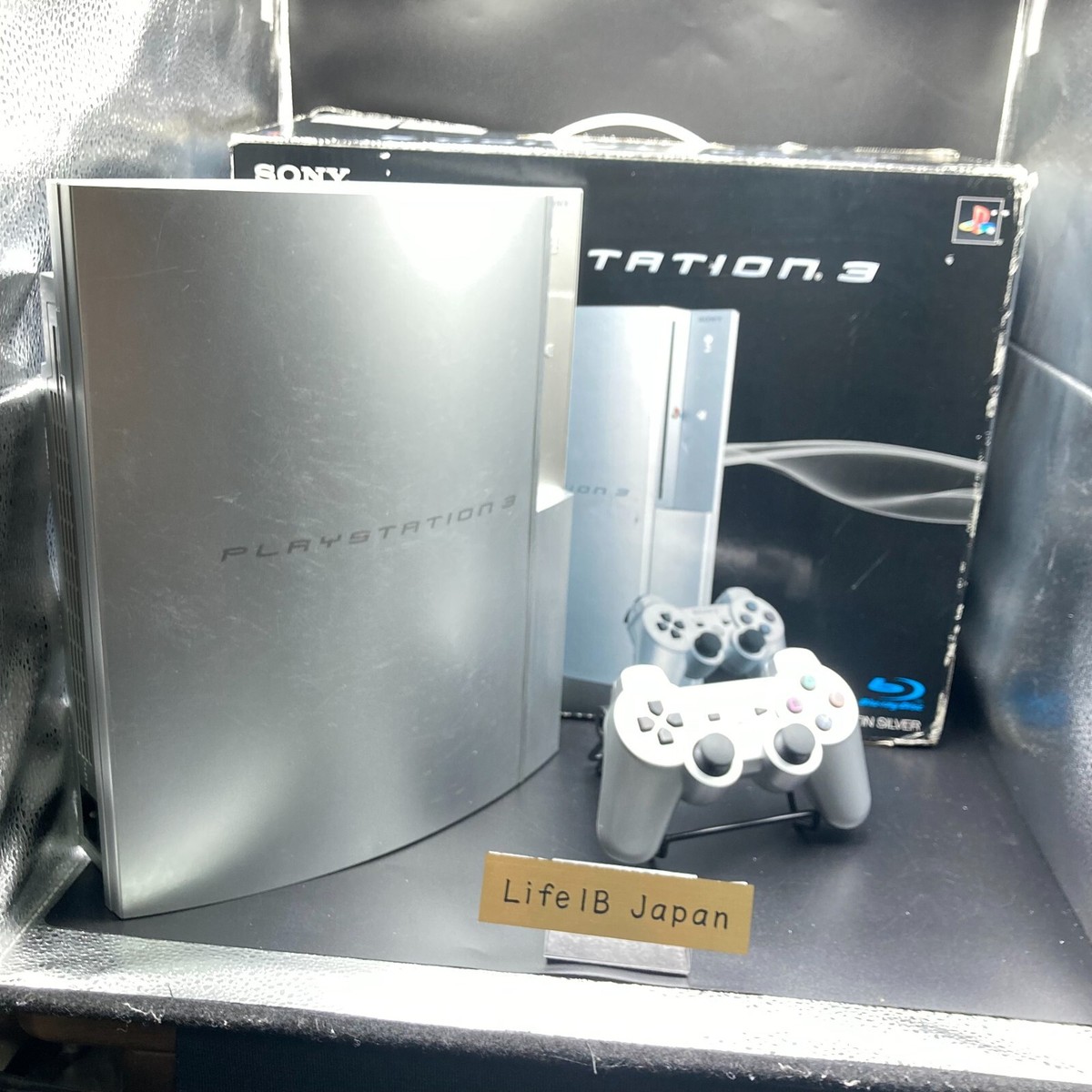 SONY PlayStation 3 PS3 40GB Satin Silver CECHH00 Console with