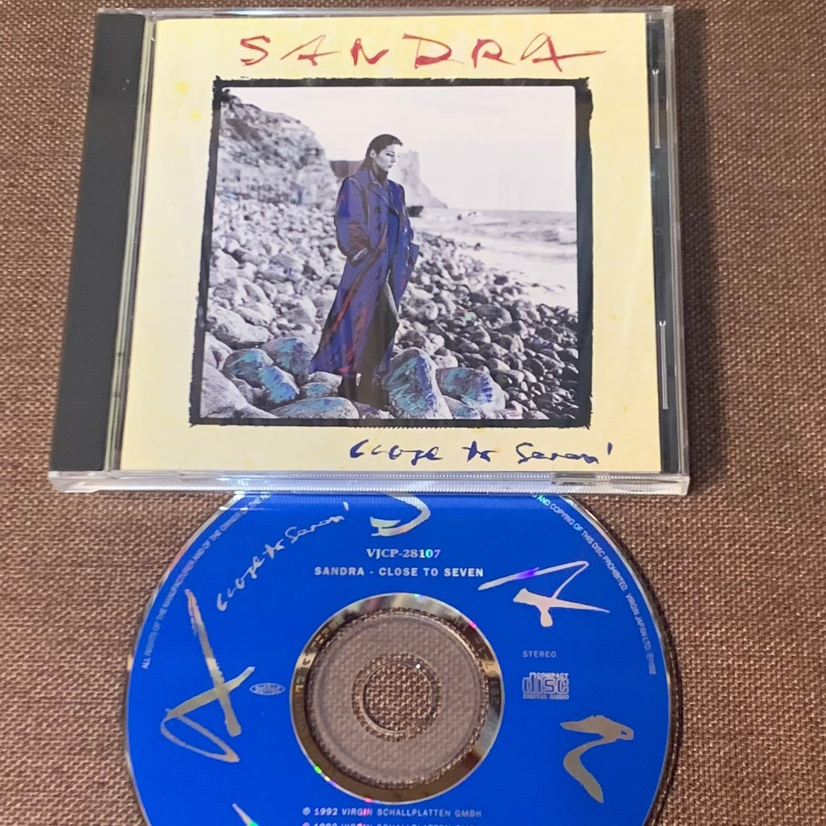 SANDRA Close To Seven JAPAN CD VJCP-28107 w/ PS BOOKLET Michael