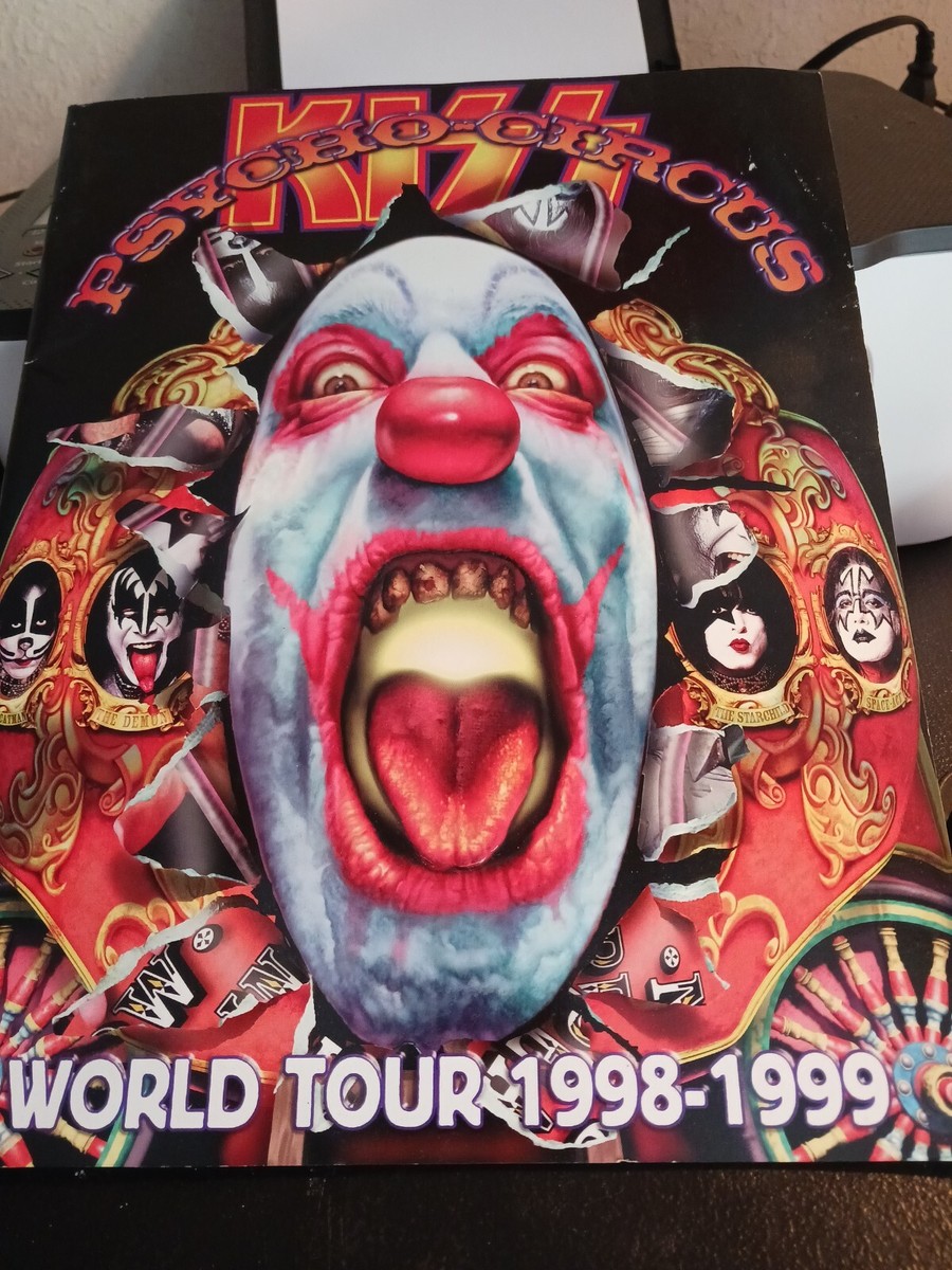 VINTAGE KISS PSYCHO CIRCUS 1998-1999 WORLD TOUR PROGRAM BOOKLET | eBay