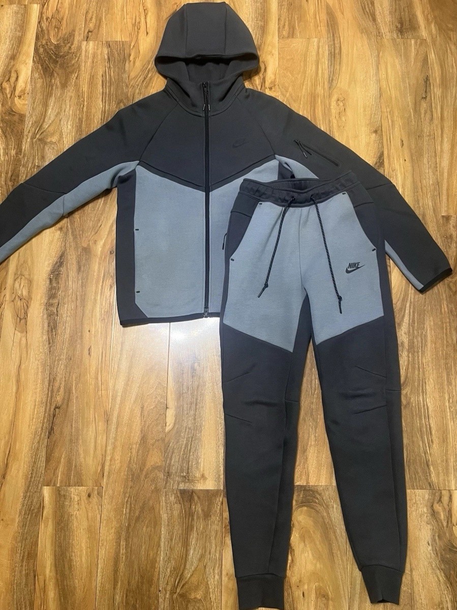Nike Tech Fleece Tracksuit New Season/Anthracite /Cool Grey/ Size