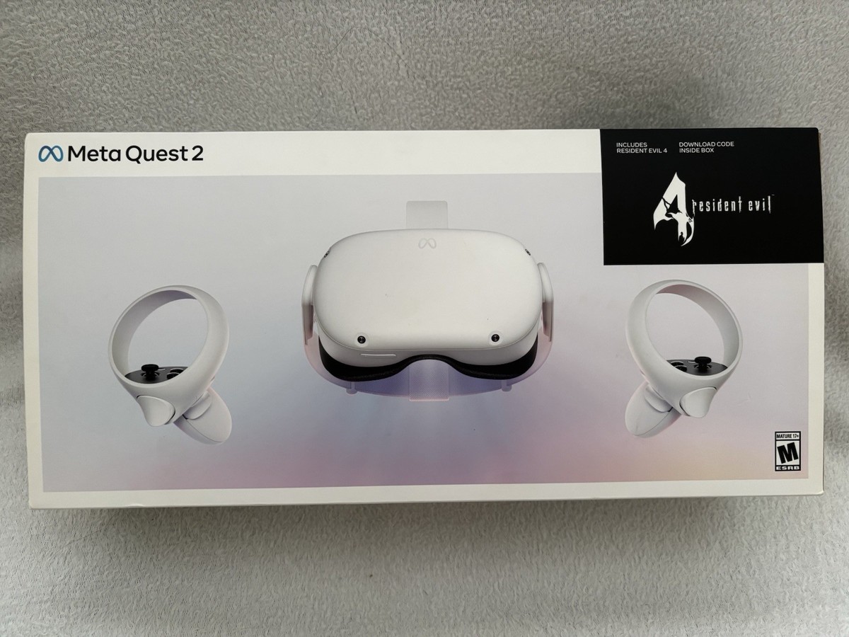 Meta Oculus Quest 2 256GB with Controllers, Spacer, Box, Charger